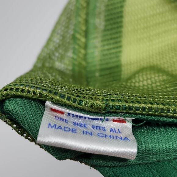 Green Trucker Snapback Hat - Picture 3 of 3